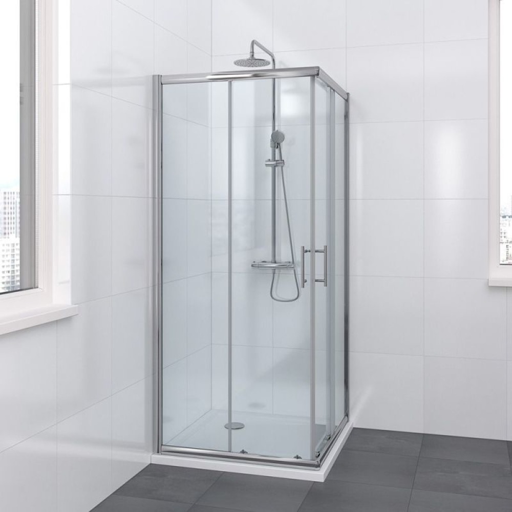 bruynzeel douchecabine hoek 90x90x195 280366 bij