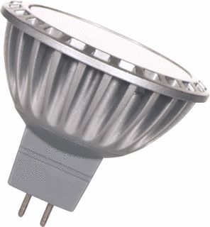 BAILEY BAISPOT LED LV LAMP REFLECTOR MR16 GU5.3 5W DAGLICHT 6000K CRI70-79 340LM 10-30V DC OR 12V AC 30D 50X46MM 