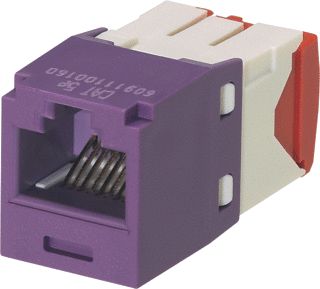 PANDUIT CJ CAT5E RJ45 VIOLET