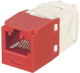 PANDUIT CJ KEYED CAT6 RJ45 ROOD