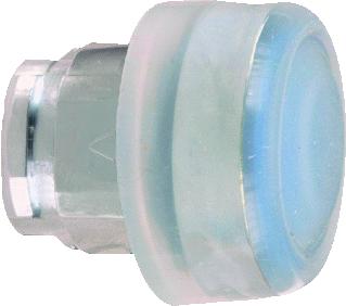 SCHNEIDER ELECTRIC DRUKKNOP 22MM MET KAPJE BLAUW