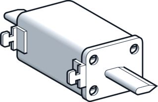 SCHNEIDER TELEMECANIQUE (MES)ZEKERING SMELTPATROON (MES) NH00 160A 500V GL/GG (KABEL-EN GELEIDERBESCHERMING)