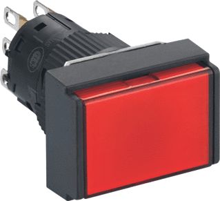 SCHNEIDER ELECTRIC DRUKKNOP VERLICHT VERZONKEN 16MM 24V 1 OC ROOD