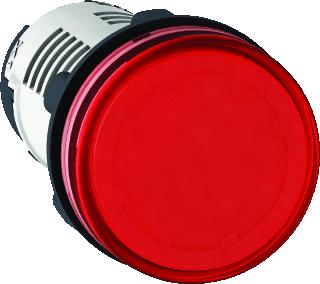 SCHNEIDER ELECTRIC HARMONY XB7 SIGNAALLAMP ROND LED 120V SCHROEFKLEMMEN ROOD