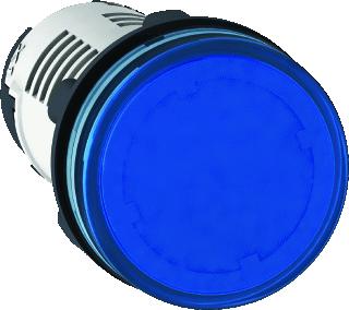 SCHNEIDER ELECTRIC HARMONY XB7 SIGNAALLAMP ROND 22MM LED 120V SCHROEFKLEMMEN BLAUW