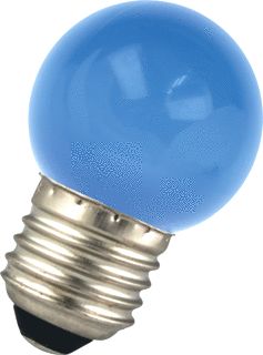 BAILEY LED BALL E27 G45 220-240V 1W LED-LAMP BLAUW 30000U 30LM L 70MM 