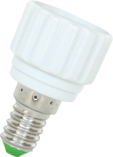 BAILEY ADAPTER/LAMPHOUDER E14 NAAR GU10 GESCHIKT VOOR LED LAMPEN MAX 70C 