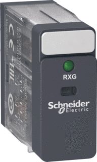 SCHNEIDER-ELECTRIC RXG INTERFACERELAIS INSTEEKRELAIS CONTACT 2W 5A SPOELSPANNING 24VAC LED + STAND INDICATOR 