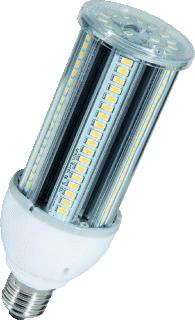 BAILEY LED CORN HOL LAMP HIGH OUTPUT LED 150LM/W BUIS E27 20W DAGLICHT 6500K CRI80-89 HELDER 3050LM 100-240V AC 330D 65X195MM IP64 