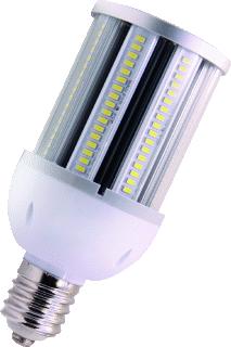 BAILEY LED CORN HOL LAMP HIGH OUTPUT LED 150LM/W BUIS E27 27W WARMWIT 3000K CRI80-89 827 HELDER 3900LM 100-240V AC 330D 93X198MM 