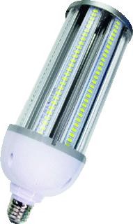 BAILEY LED CORN HOL LAMP HIGH OUTPUT LED 150LM/W BUIS E27 54W KOELWIT 4000K CRI80-89 HELDER 8100LM 100-240V AC 330D 93X259MM IP64 