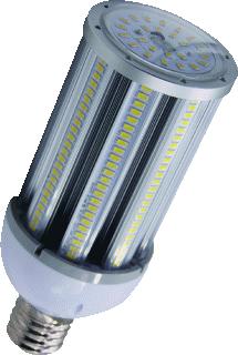 BAILEY LED CORN HOL LAMP HIGH OUTPUT LED 150LM/W BUIS E40 36W KOELWIT 4000K CRI80-89 HELDER 5400LM 100-240V AC 330D 93X236MM IP64 