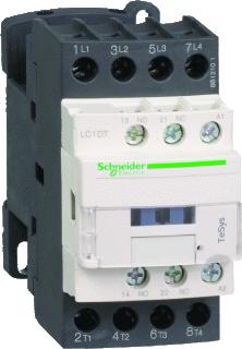 SCHNEIDER ELECTRIC TESYS D CONTACTOR 2M+2V HC: M+V AC-1<=440V 20A STUURSPANNING: 110V AC