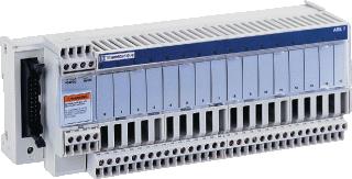 SCHNEIDER ELECTRIC ADVANTYS TELEFAST ABE7 SOLID STATE INGANGSRELAIS AANSLUITBASIS 16I 24V DC