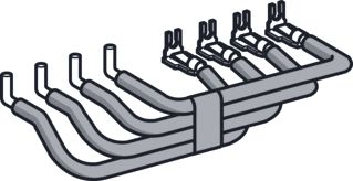 SCHNEIDER ELECTRIC LINERGY FT OMSCHAKELING-VOEDINGSCONNECTOR 4P ACCESSOIRES TESYS D LC1D115