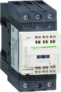 SCHNEIDER MAGNEETSCHAKELAAR 3P AC3-65A-30KW(400V) HULPCONTACT 1M+1V SPOELSPANNING 24VAC-50/60HZ EVERLINK / STUURSTROOM VEERKLEM. 