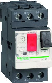 SCHNEIDER ELECTRIC TESYS GV2ME VERMOGENSSCHAKELAAR THERMISCH/MAGNETISCH 9-14A SCHROEFKLEM SET VAN 24