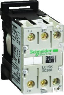 SCHNEIDER ELECTRIC TESYS MAGNEETSCHAKELAAR 2P 240V AC AC-1 20A AC-3 5A MODULAIR SCHROEFAANSLUITING 