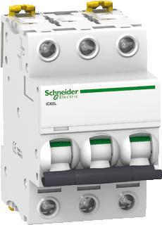 SCHNEIDER ELECTRIC IC60L INSTALLATIEAUTOMAAT 3P IN=50A C-KARAKTERISTIEK