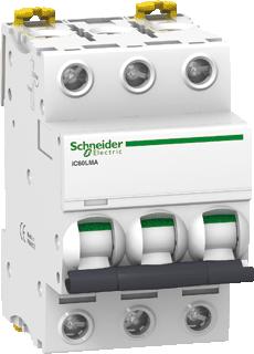 SCHNEIDER ELECTRIC IC60L INSTALLATIEAUTOMAAT 3P IN=25A MA-KARAKTERISTIEK