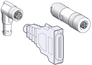 SCHNEIDER ELECTRIC DC VOEDINGSCONNECTOR SET VAN 5 ACCESSOIRES MAGELIS HMIGTO