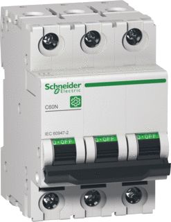 SCHNEIDER ELECTRIC MULTI9 OEM C60N INSTALLATIEAUTOMAAT 3P IN=1A C-KARAKTERISTIEK 