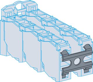 SCHNEIDER-ELECTRIC AFSTANDSHOUDER CONTACTEN KUNSTSTOF CLIP OM CONTACTEN TE FIXEREN DIE IN EEN TRILLENDE OMGEVING GEMONTEERD ZIJN