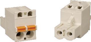 SCHNEIDER ELECTRIC MODICON STB 2-PINS VERWIJDERBARE CONNECTOR VOOR 24V DC VOEDING VEERKLEMMEN