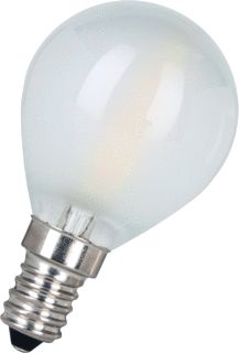 BAILEY LED FILAMENT LAMP KOGEL G45 E14 1W WARMWIT 2700K CRI80-89 MAT 100LM 220-240V AC 360D 45X78MM 