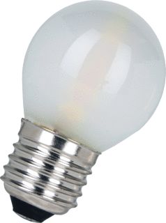 BAILEY LED FILAMENT LAMP KOGEL G45 E27 1W WARMWIT 2700K CRI80-89 MAT 100LM 220-240V AC 360D 45X75MM 