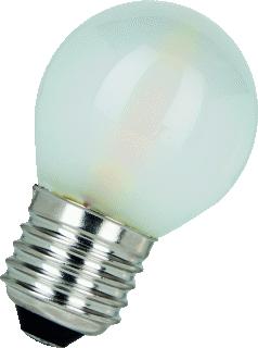 BAILEY LED FILAMENT LAMP KOGEL G45 E27 2W WARMWIT 2700K CRI80-89 MAT 210LM 220-240V AC 360D 45X75MM 