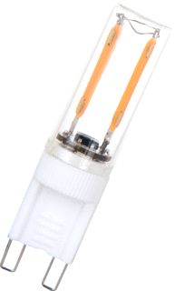 BAILEY LED FILAMENT LAMP CAPSULE G9 1.5W EXTRA WARMWIT 2200K CRI90-100 HELDER 100LM DIMBAAR 240V AC 280D 11X56MM DECORATIEF 