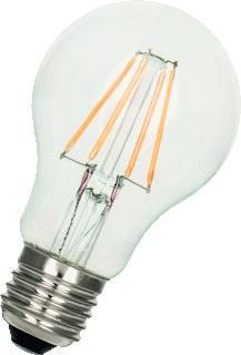BAILEY LED FILAMENT LAMP STANDAARD A60 E27 6W WARMWIT 2700K CRI80-89 HELDER 650LM 110-130V AC 360D 60X105MM 