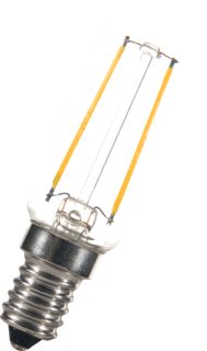 BAILEY LED FILAMENT LAMP BUIS T25 E14 4W WARMWIT 2700K CRI80-89 HELDER 450LM 220-240V AC 360D 25X85MM 