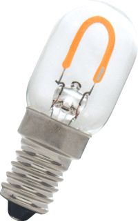 BAILEY LED FILAMENT LAMP U-FILAMENT BUIS T22 E14 1W WARMWIT 2700K CRI70-79 HELDER 80LM 220-240V AC 360D 22X57MM 