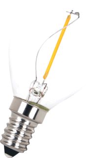 BAILEY LED FILAMENT LAMP KOGEL G45 E14 1W WARMWIT 2700K CRI80-89 HELDER 110LM 220-240V AC 360D 45X78MM 