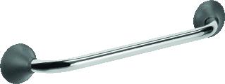 HANDICARE WANDBEUGEL 2611 RVS 304 120CM RVS 304 GEPOLIJST ANTRACIET LI2611-1202-11