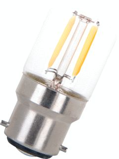 BAILEY LED FILAMENT LAMP BUIS T28 B22D 1.6W WARMWIT 2700K CRI80-89 HELDER 160LM 220-240V AC 360D 28X60MM 