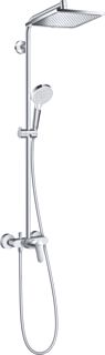 HANSGROHE CROMETTA E 240 SHOWERPIPE MET EENGREEPS MENGKRAAN CHROOM