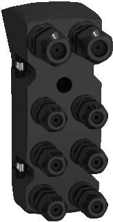 SCHNEIDER ELECTRIC PLC DIGITALE I/O MODULE 4DI,2DO TRANSISTOR 0A STEEKAANSLUITING