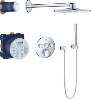 GROHE GROHTHERM SMARTCONTROL COMFORTSET 310MM ROND ROZET 