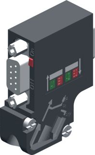 SIEMENS SIMATIC DP BUS CONNECTOR VOOR PROFIBUS TOT 12 MBIT/S 35GR KABEL UITVOER IPCD TECHNOLOGY FAST CONNECT MET PG AANSLUITING 