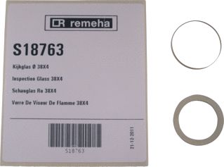 REMEHA KIJKGLAS ROND 38X4 OD13 