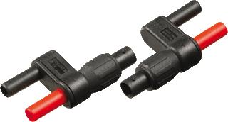 FLUKE KOPPELING BNC NAAR TWEEVOUDIG BANANENPLUG 4MM (SET TWEE STUKS)