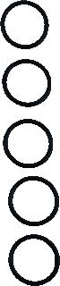 REMEHA O-RING 15.1X2.7 5 STUKS 