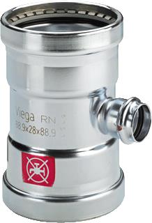 VIEGA PRESTABO XL T-STUK 64MM X 42MM X 64MM STAAL (PERS X PERS X PERS)