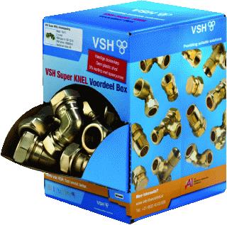 VSH MESSING KNIE 22X3-4 CONISCH BUITENDRAAD DOOS VAN 20