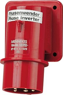 MENNEKES TOESTELCONTACTSTOP 16A 5P 6H 400V IP44 FASENWISSELAAR