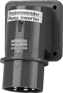 MENNEKES TOESTELCONTACTSTOP 32A 5P 6H 400V IP44 FASENWISSELAAR