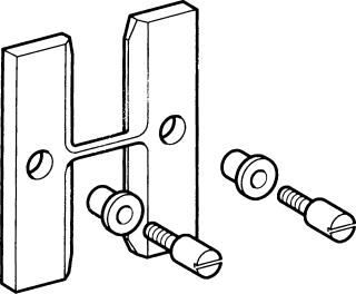 SCHNEIDER-ELECTRIC XACA MECHANISCHE VERGRENDELING TUSSEN 2 DRUKKNOPPEN VOOR HANGENDE DRUKKNOPKAST XACA.